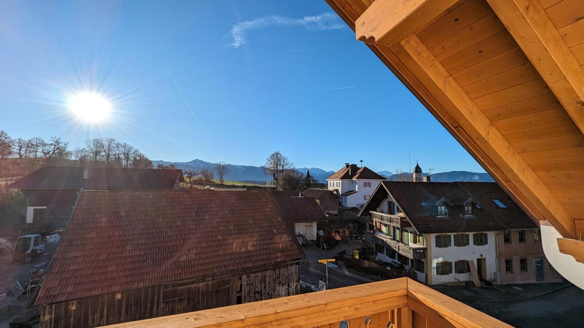 Liboria I Traumhafte Ferienwohnung In Aidling Am Riegsee Mit Atemberaubendem Panoramablick! Buitenkant foto