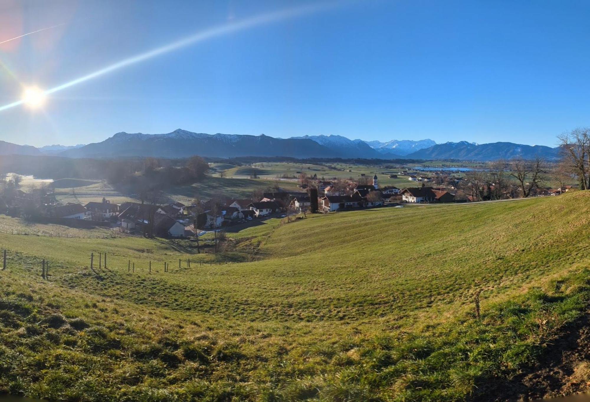 Liboria I Traumhafte Ferienwohnung In Aidling Am Riegsee Mit Atemberaubendem Panoramablick! Buitenkant foto